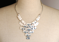 Gepersonaliseerde handgemaakte zilver kostuum juwelen handgemaakte kettingen voor vrouwen