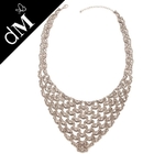 Het antieke zilveren metaal van het manierontwerp handcrafted halsbanden 2013 (JNL0137)