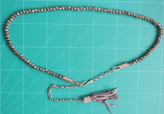De nikkelparels van taille ketenen 1cm doekriemen voor vrouwengoud met ABS metaalmateriaal