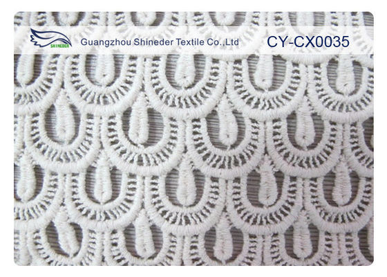 Milieuvriendelijke Geborduurde Kantstof voor Lingerie, Ondergoed CY-CX0035