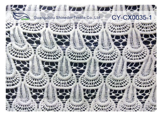 OEM/ODM Geborduurde Kantstof voor Beddegoed & Huistextiel CY-cx0035-1