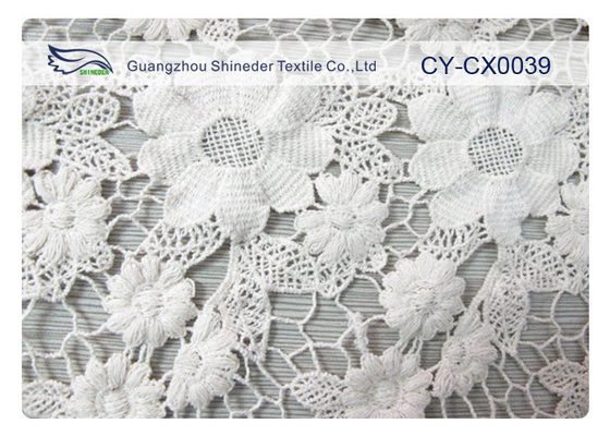 100% de Nylon Stof van het Jacquardkant met Witte/Groene/Blauwe Kleur CY-CX0039