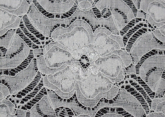 Nylon Elastische het Kantstof van Spandex