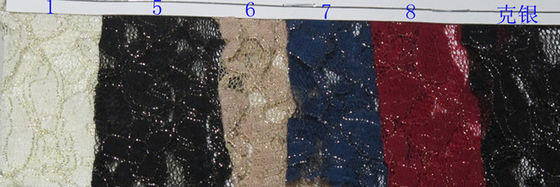 Milieuvriendelijke Metaal Katoenen van de Kantstof Blauwe, Nylon Kantstof CY-LW0791