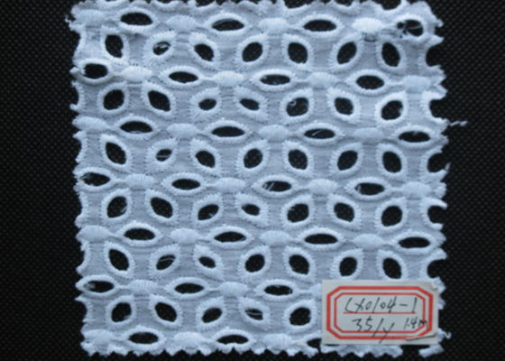 De geborduurde Versiering van het Oogjekant voor Huwelijkskleding, Stretchable Eco Vriendschappelijke CY-cx0104-1
