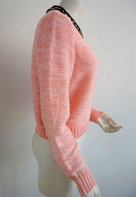 De roze Sweaters van de de Damestrui van de kraag afneembare verbindingsdraad voor de Herfst, de Winter