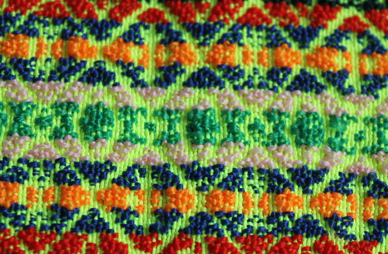 Het bagage Geweven Elastische Nylon/Spandex van Colorized van de Singelbandfluorescentie