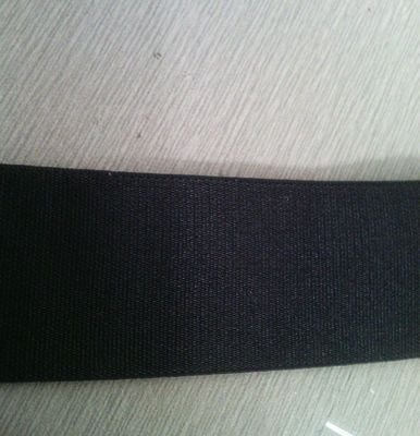 Kleding en riem Zwarte Duidelijke rubber Elastische Singelband voor handtassen/verpakkingskinderwagens