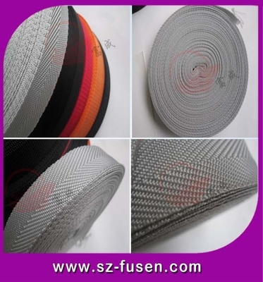 Kleurrijke Geweven 100% Nylon Riemsingelband voor Rugzak/Riem/Sporten