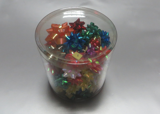 Gouden, Rood, Blauw Mini de booglint van de stergift met polypropyleen voor Giftdecoratie