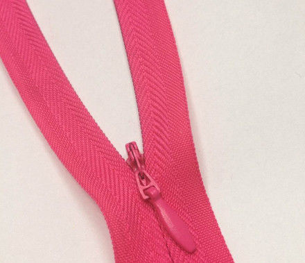 Onzichtbare de Tanden#3 SGS van de Klerenritssluiting Nylon Roze Milieuvriendelijk