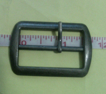 Hand - het gemaakte hangen Gunmetal 3.5cm de Riemgesp/toebehoren van de legeringsdoek