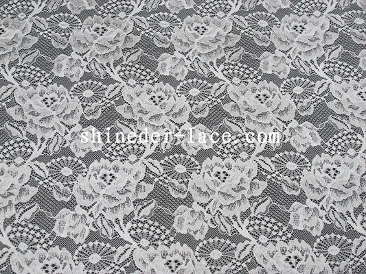150cm patroon van het de stoffen bloemen/speciale blad van het breedte het nylon kant voor kledingstuk syd-0170 van vrouwen