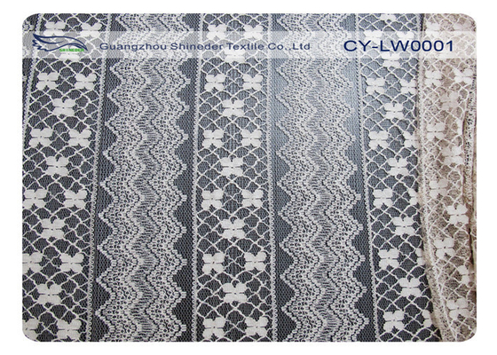 Kledings van de Katoenen Nylon Kantstof Vriendschappelijk 30% Nylon 70% Katoen CY-LW0001 van Eco