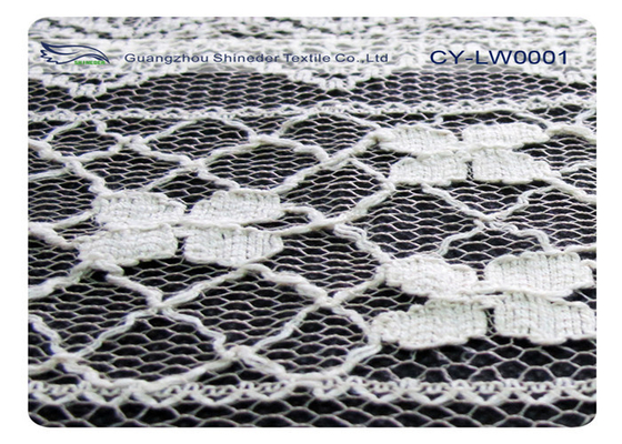 Kledings van de Katoenen Nylon Kantstof Vriendschappelijk 30% Nylon 70% Katoen CY-LW0001 van Eco