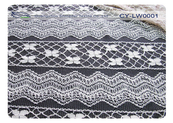Kledings van de Katoenen Nylon Kantstof Vriendschappelijk 30% Nylon 70% Katoen CY-LW0001 van Eco