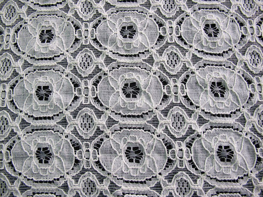 Krimpen-bestand Katoenen Nylon Kantstof, Geometrische Bloemstof CY-LW0154
